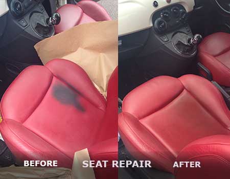 S.M.A.R.T Seat Repair before and After
